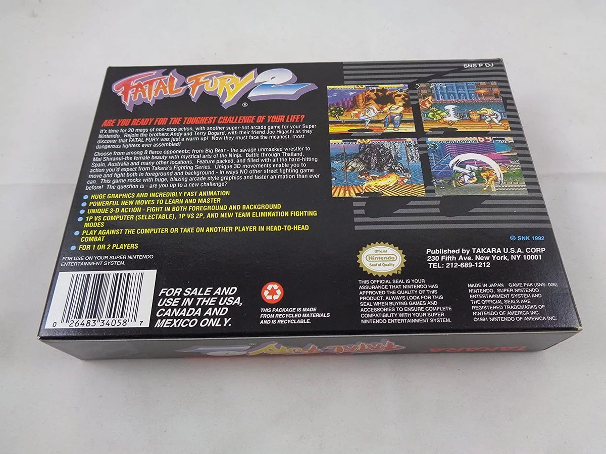 Fatal Fury 2 (SNES)