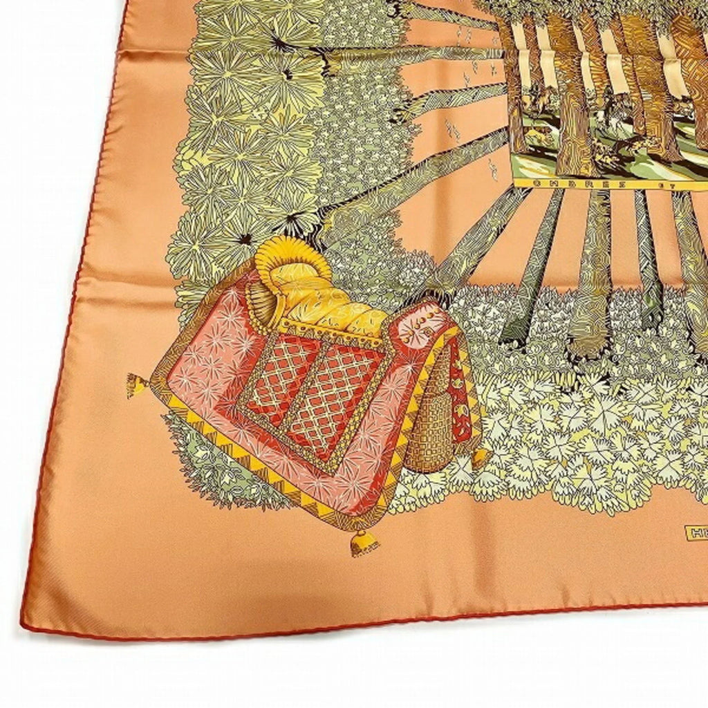 Pre-Owned Hermes Carre 90 Light and Shadow Brand Accessory Scarf Women's (Good)