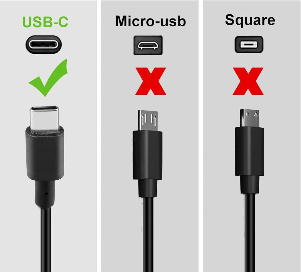 Guy-Tech 45w USB-C Ac Adapter matching with  100e Chromebook 81MA0022US Power Cord