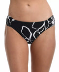 La Blanca Women's Reversible Swim Bottom Separates Swimsuit (6, Black/White)