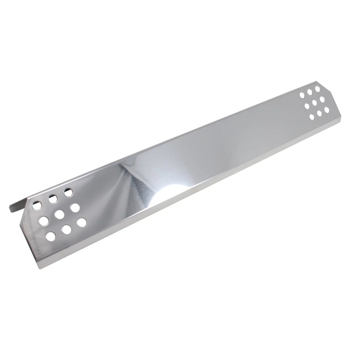 3-Pack BBQ Grill Heat Shield Plate Tent Replacement Parts for Nexgrill 720-0733A - appropriate Barbeque Stainless Steel Flame Tamer, Flavorizer Bar, Vaporizer Bar, Burner shield 16 1/8"