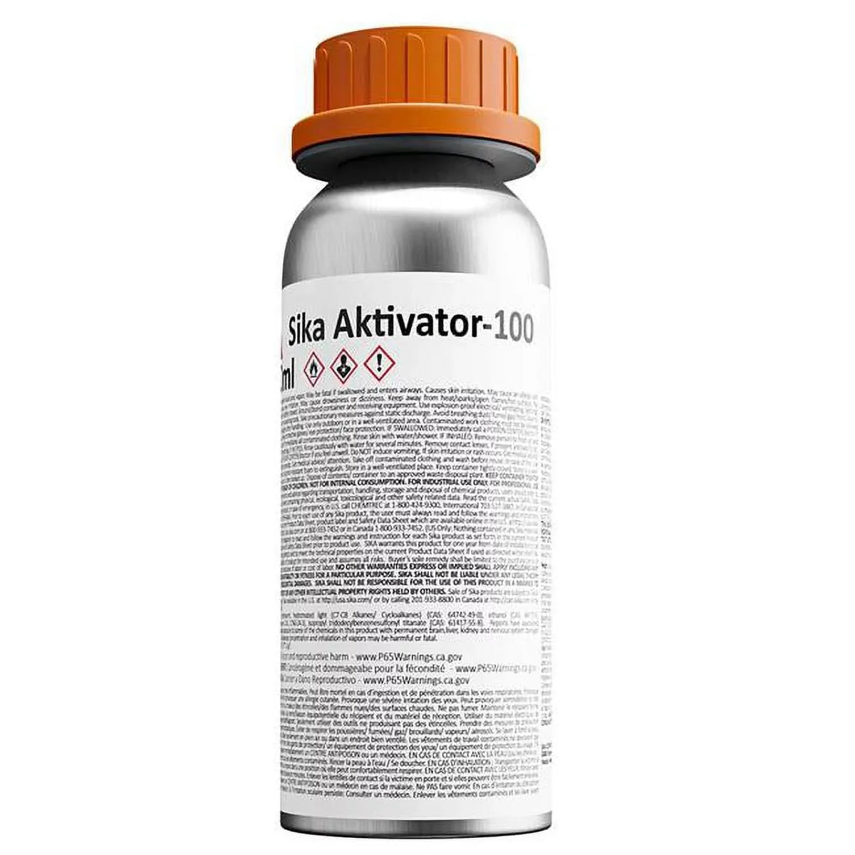 Sika  250 ml Bottle 100 Aktivator for vessel, Clear