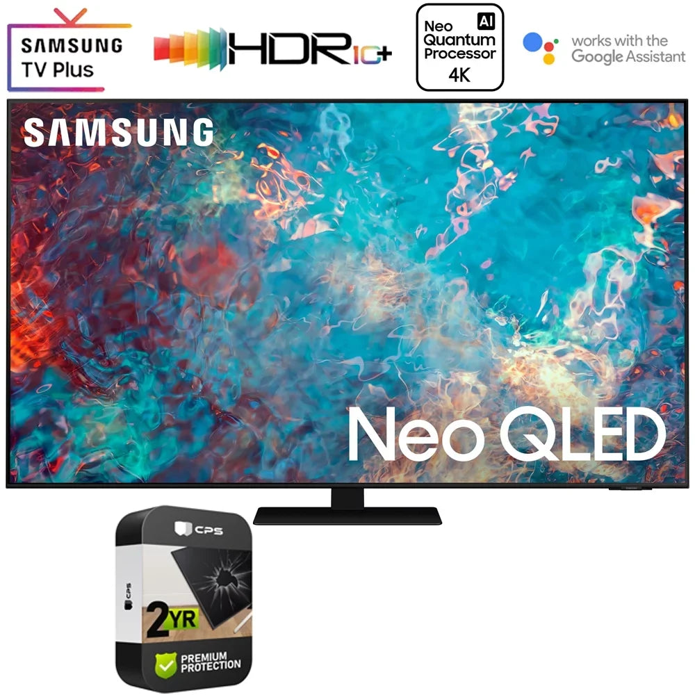 Restored  QN75QN85AA 75 Inch Neo QLED 4K Smart TV (2021) Bundle with 2 Year Premium Extended Protection Plan (Refurbished)
