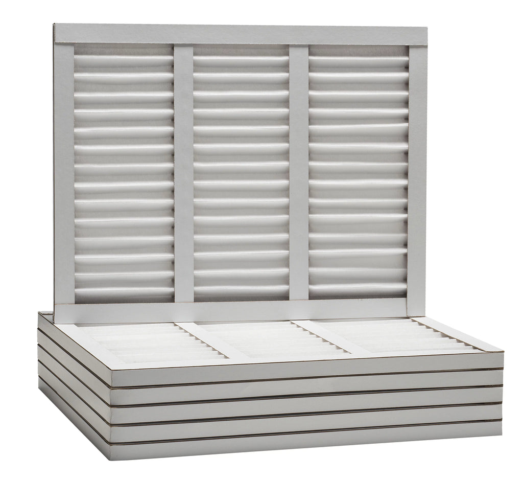 Aerostar 14x24x1 MERV  8, Pleated Air Filter, 14x24x1, Box of 6, Made in the USA