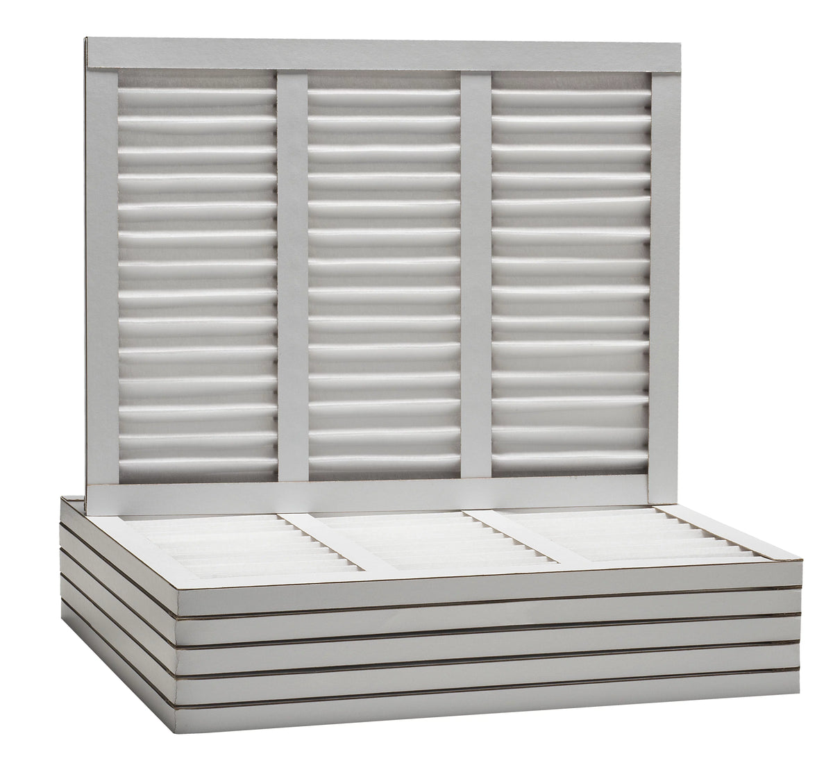 Aerostar 14x24x1 MERV  8, Pleated Air Filter, 14x24x1, Box of 6, Made in the USA