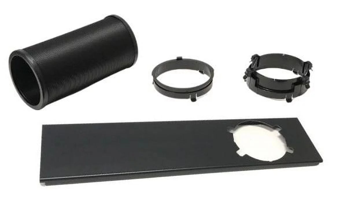 OEM  Air Conditioner AC Black Window Exhaust Kit Originally Shipped With RACPD1211CRC, RAC-PD1211CRC