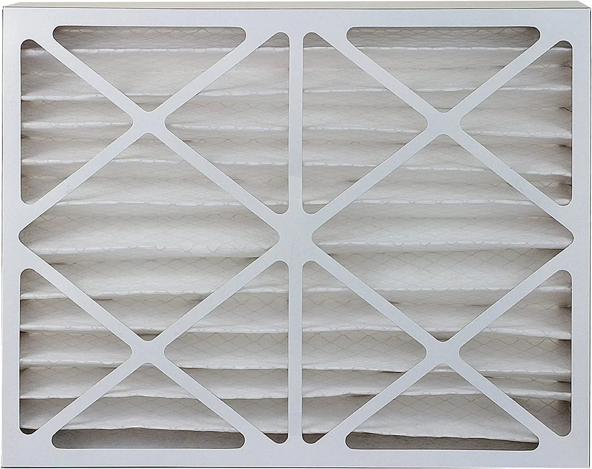 Filterbuy 20x25x4 MERV 8 Pleated HVAC AC Furnace Air Filters (12-Pack)