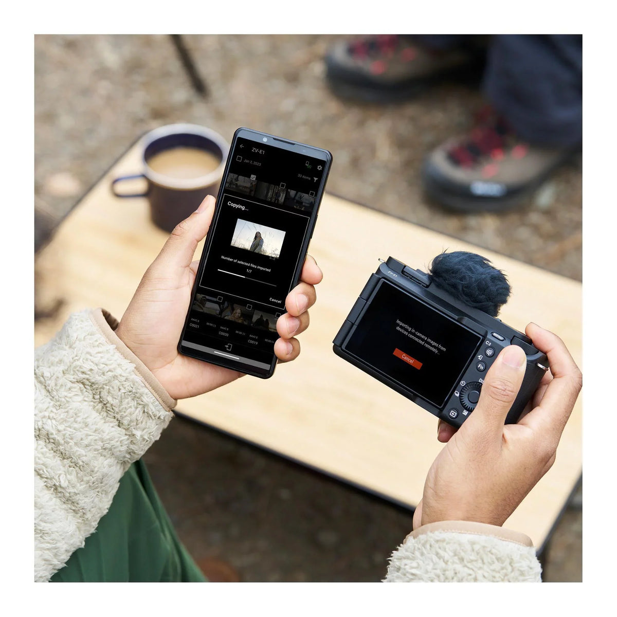 Alpha ZV-E1 Mirrorless Camera with 50mm Lens (ILCZV-E1/B, Black) Bundle