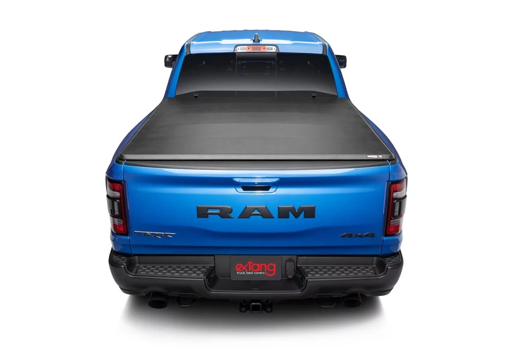 Extang by RealTruck Trifecta e-Series Soft Folding Truck Bed Tonneau wrap | 77422 | matching with 2019 - 2024 Dodge Ram 1500 w/ and w/o Multi-Function (Split) Tailgate 6' 4" Bed (76.3")