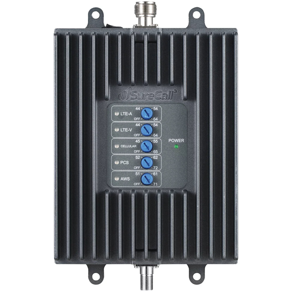 SC-PolyH-72-ORA-Kit. ft. SureCall Fusion4Home Omni/Whip Voice, Text & 4G LTE Cell Phone Signal Booster for Homes up to 2,000 sq