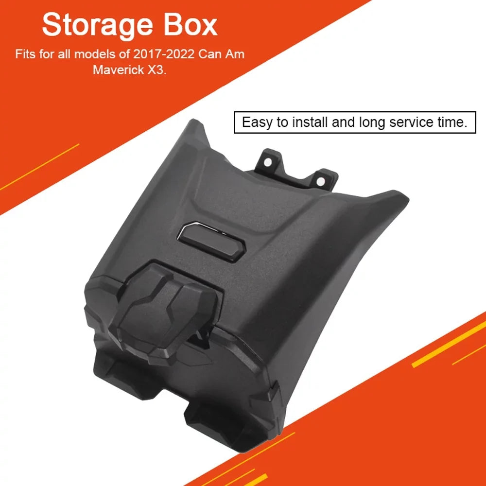 Nebublu Storage Box,2017-2022 Can Am Device Car Interior Car Interior Box Auto Internal Interior Box Auto Internal Fit 2017-2022 Installation Device Car Easy Installation Device Am Maverick X3 BUZHI