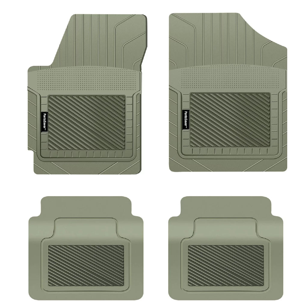 PantsSaver Custom Fit Floor Mats for Genesis GV80 2022-2023 All climate Protection -4 Piece Set (Gray)