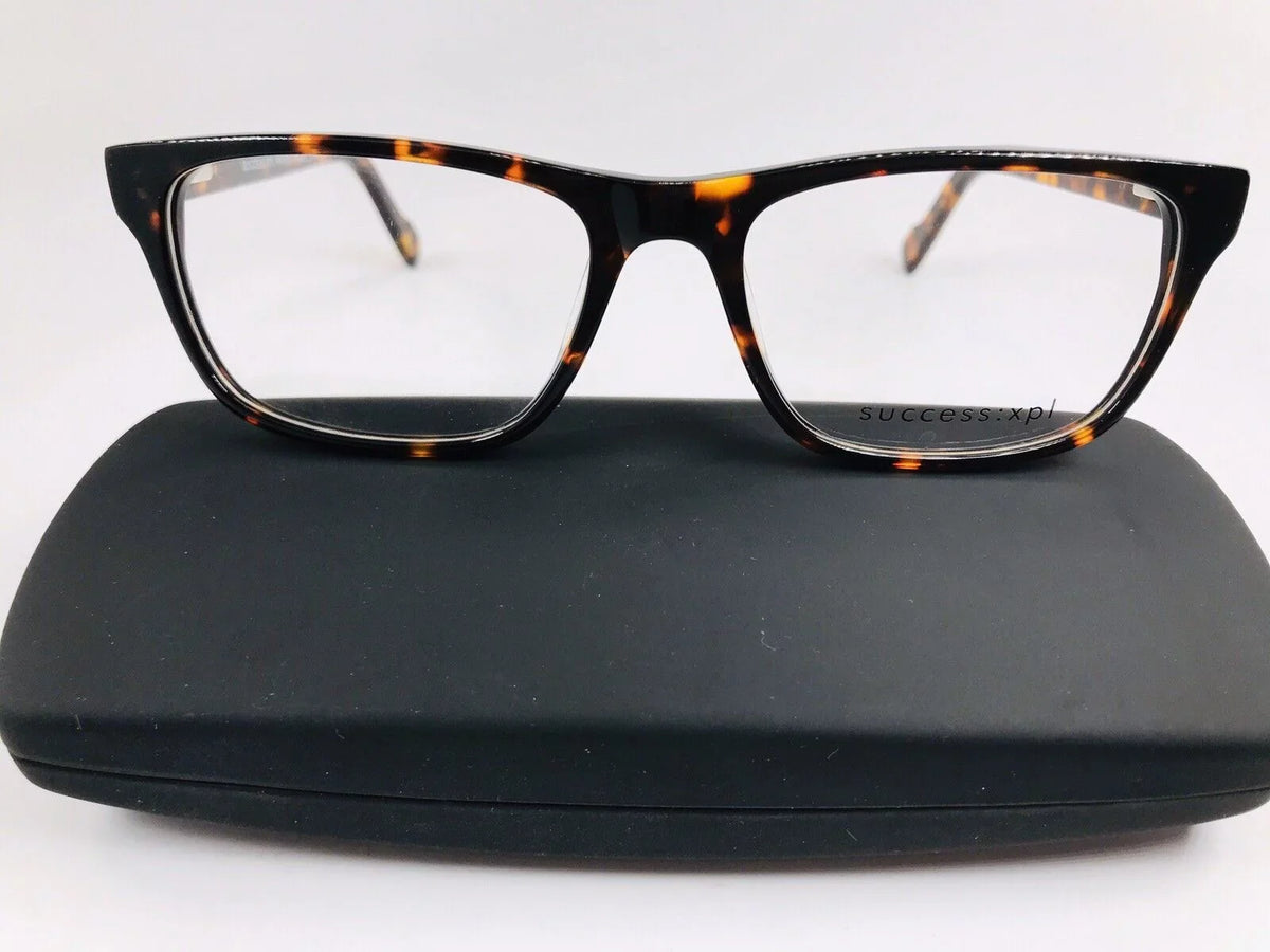 New Designer Inspired SUCCESS XPL Tortoise Parker Eyeglasses 53mm with Case