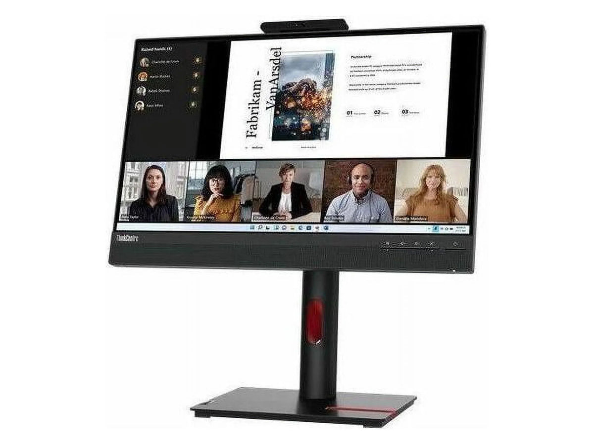 ThinkCentre Tiny-In-One 22 Gen 5 21.5" Webcam Full HD LED Monitor - 16:9 - Black - 22" Class - In-plane Switching (IPS) Technology - WLED Backlight - 1920 x 1080 - 16.7 Million Colors - 250 ...