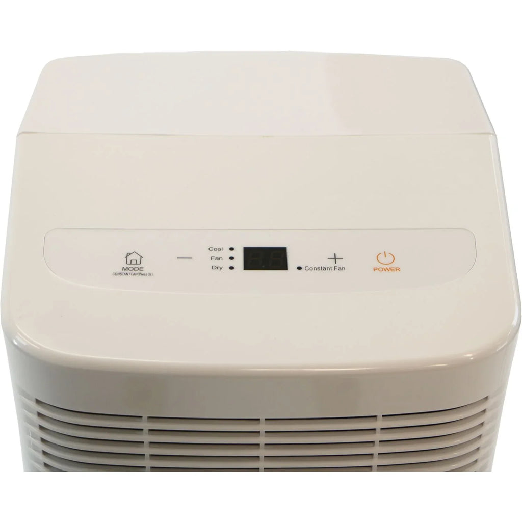 Ft.. Keystone 5,000 BTU 115V Portable Air Conditioner with I Sense Remote Control for a Room up to 250 Sq