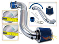 Rtunes Racing Short Ram Air Intake Kit + Filter Combo BLUE suitable For 95-99 Saturn SL1 SL2 SC1 SC2 SW1 SW2 / 00-02 Saturn SL1 SC1 SW1
