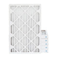 Actual Size: 15-1/2 x 24-1/2 x 1-3/4. Quantity 6. 16x25x2 MERV 11, MPR 1000 Pleated AC Furnace 2" Air Filters by Pamlico