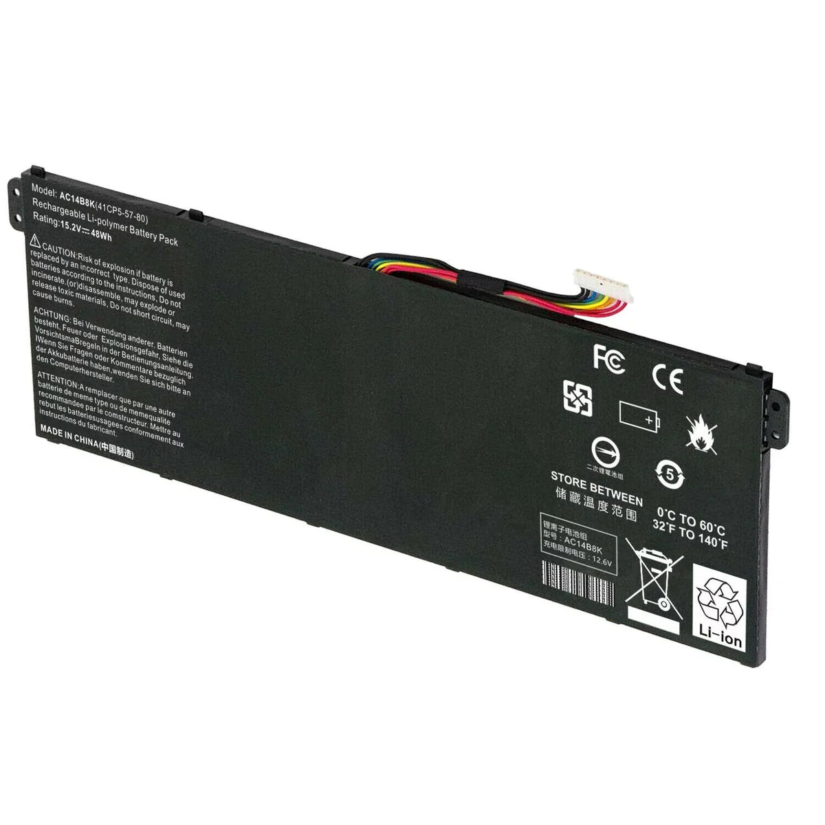 AC14B3K AC14B3K Battery for  Chromebook CB3-531 CB5-571 CB3-111 C810 C910