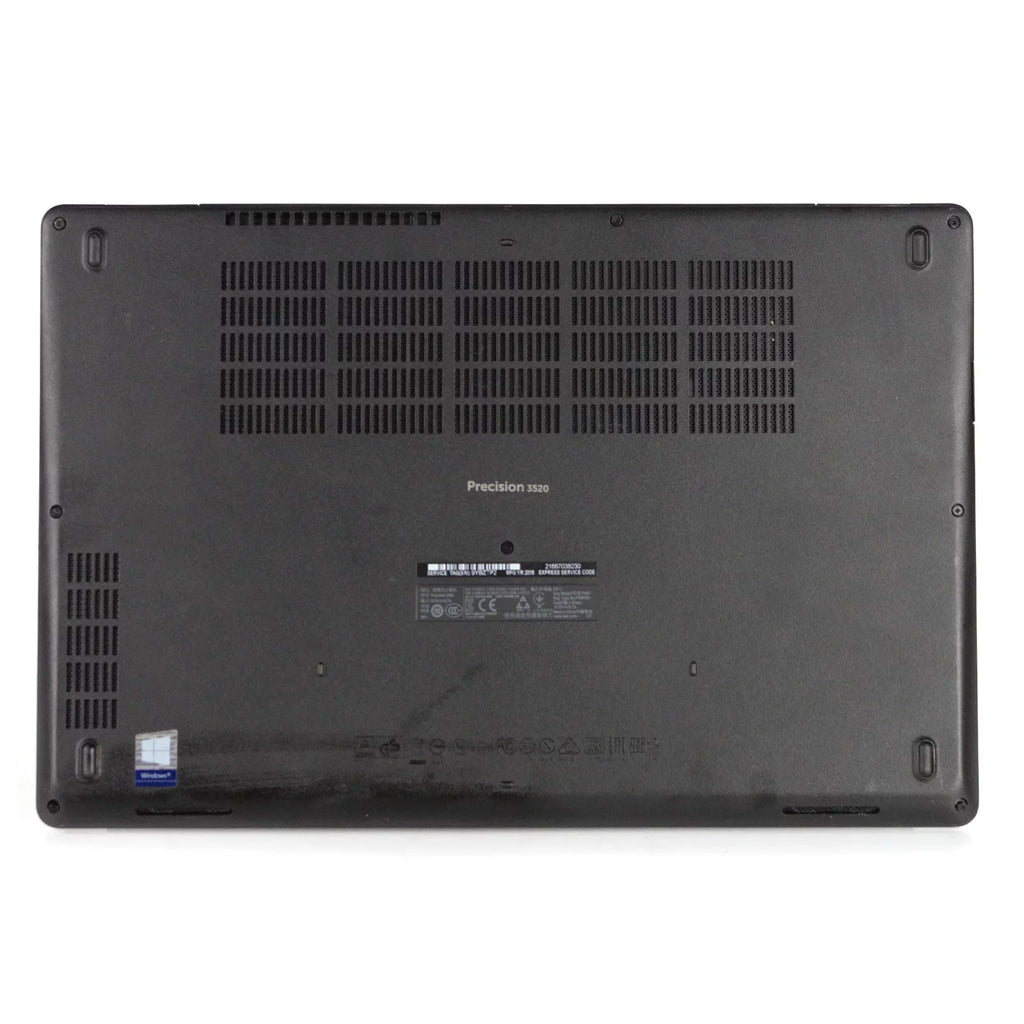 Used  Precision 3520 15.6" Laptop Core i7 8GB 256GB SSD M.2 Integrated Graphics Win 10 Home B v.WCA