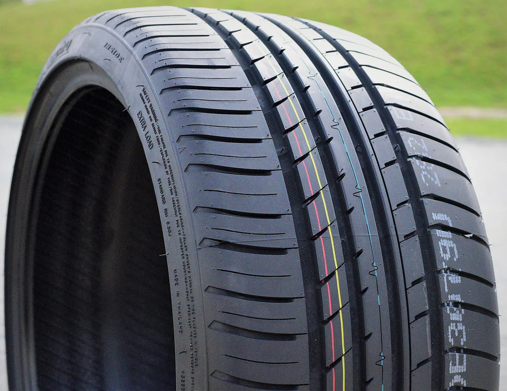 Pair of 2 (TWO) Cosmo MuchoMacho 235/35ZR19 235/35R19 91Y XL All Season Performance Tires Fits: 2018-23 Honda Civic Sport Touring, 2016-18  Focus RS
