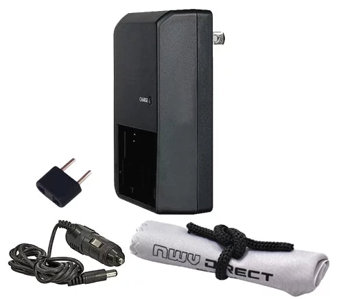 Handycam HDR-CX160/B Off Camera 'Intelligent' Rapid Charger + Nwv Direct Microfiber Cleaning Cloth.