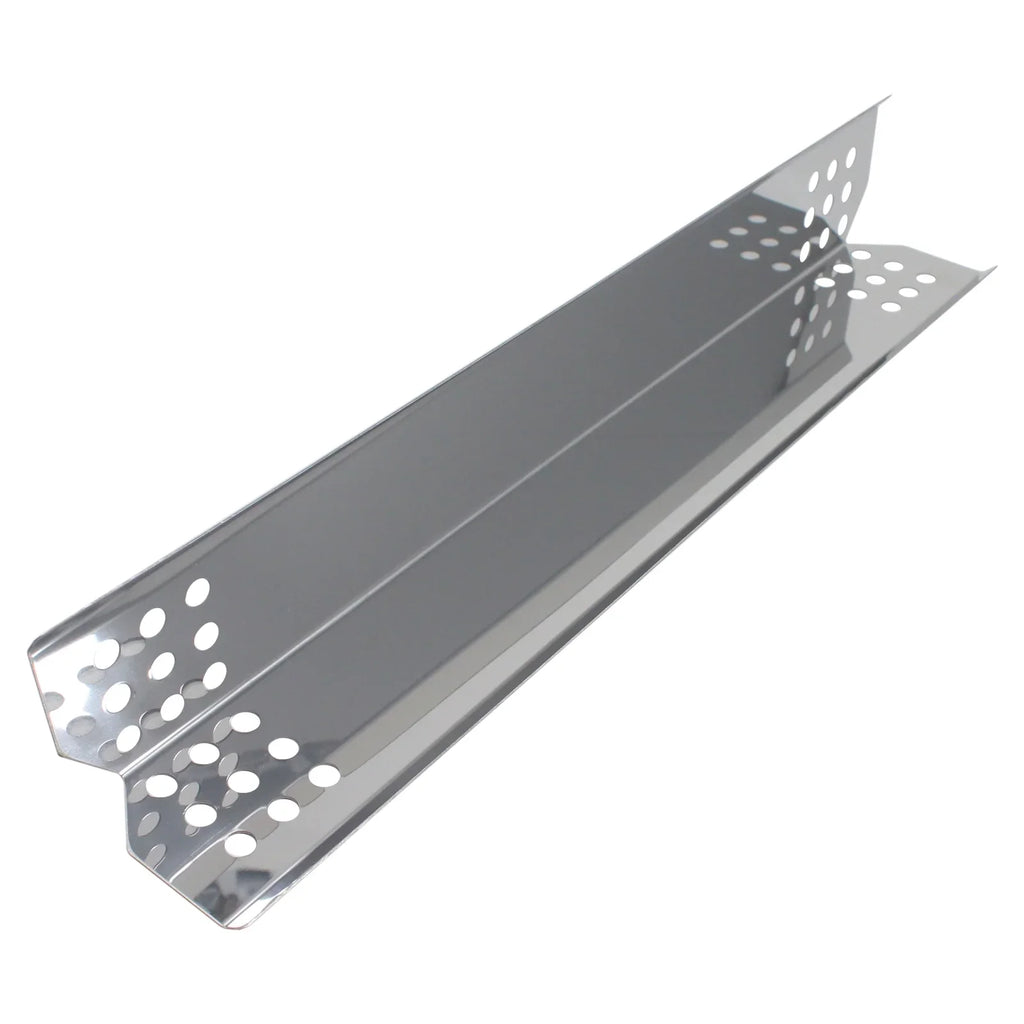 3-Pack BBQ Grill Heat Shield Plate Tent Replacement Parts for Nexgrill 720-0733A - appropriate Barbeque Stainless Steel Flame Tamer, Flavorizer Bar, Vaporizer Bar, Burner shield 16 1/8"