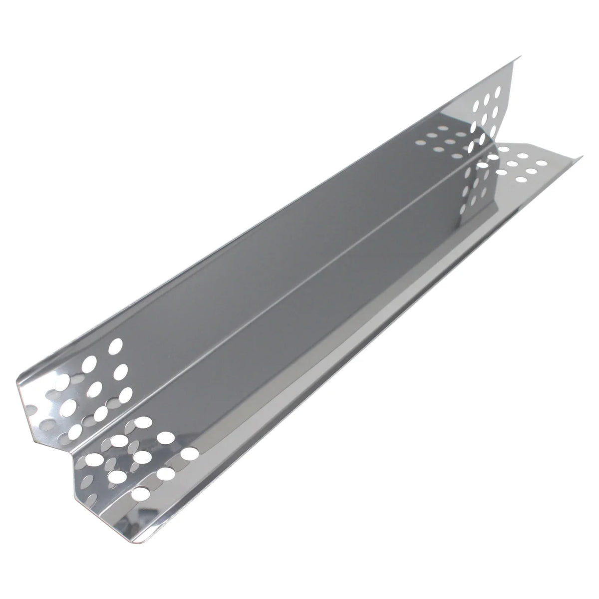3-Pack BBQ Grill Heat Shield Plate Tent Replacement Parts for Nexgrill 720-0733A - appropriate Barbeque Stainless Steel Flame Tamer, Flavorizer Bar, Vaporizer Bar, Burner shield 16 1/8"