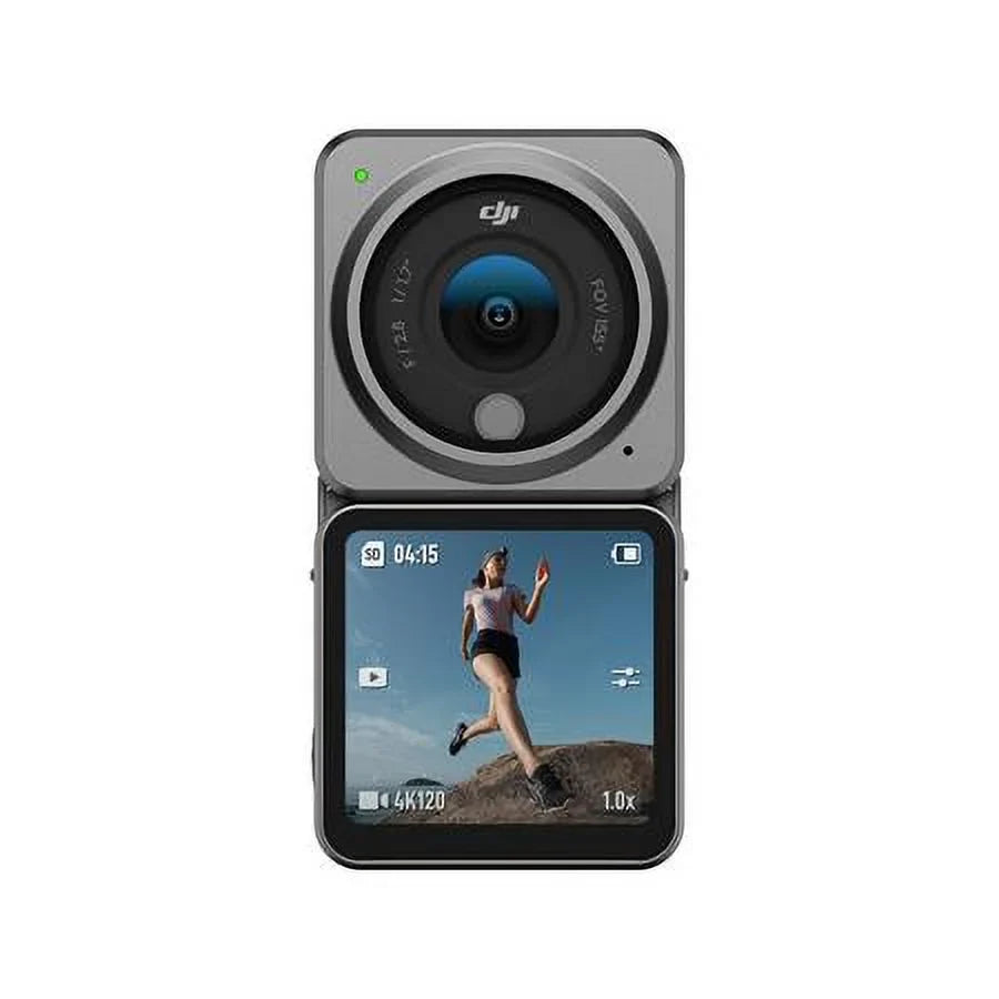 Action 2 4K Ultra HD Dual-Screen Combo Camera Bundle with 64GB microSD Memory Card, Froggi Extreme Sport 40-pc Accessories Kit