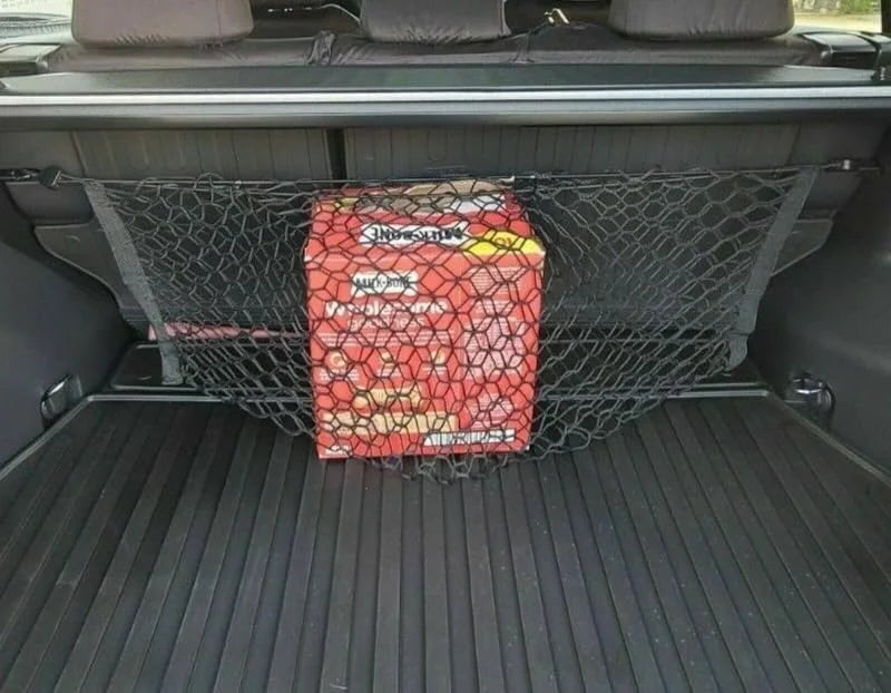 EACCESSORIES EA(2 Qty)Trunk Organizer Cargo Nets for  bZ4X 2023-2024 – Envelope Style Cargo Nets for SUV – Premium Mesh Car Trunk Organizer Vehicle Carrier Storage – matching with  bZ4X