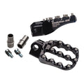 Fastway Evo Air Motorcycle Foot Pegs Kit Black matching With Sherco 300 SEF-R Six Days 2017