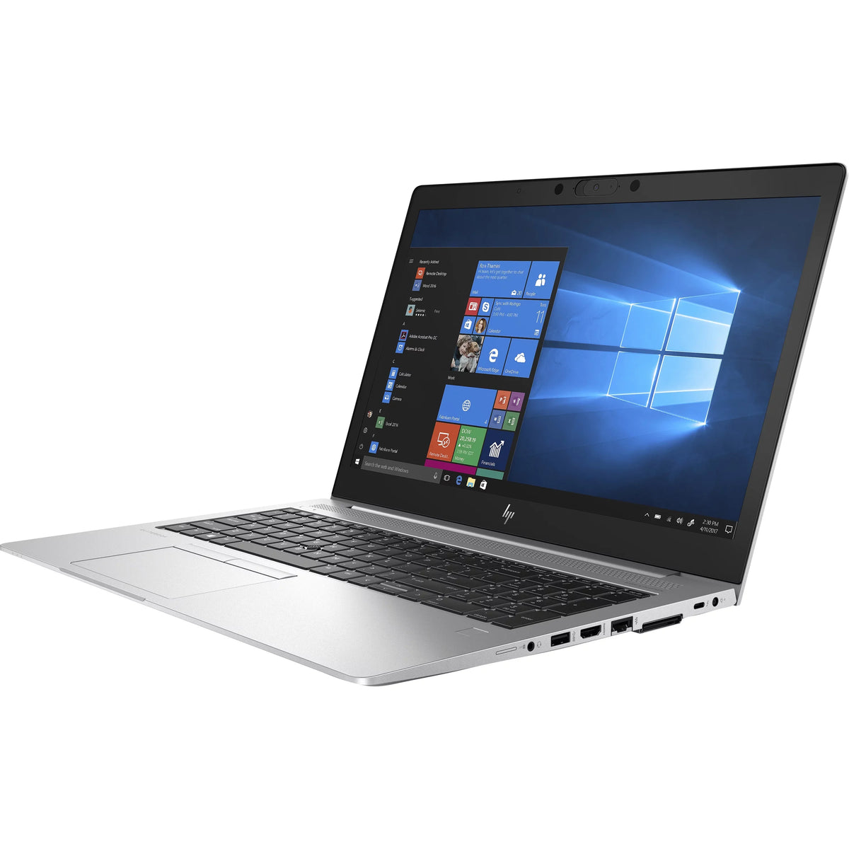 EliteBook 850 G6 15.6" Touchscreen Notebook -  Core i5-8365U - 8GB RAM - 32GB Optane Memory - 256GB SSD -  UHD Graphics 620 - Windows 10 Pro - Silver