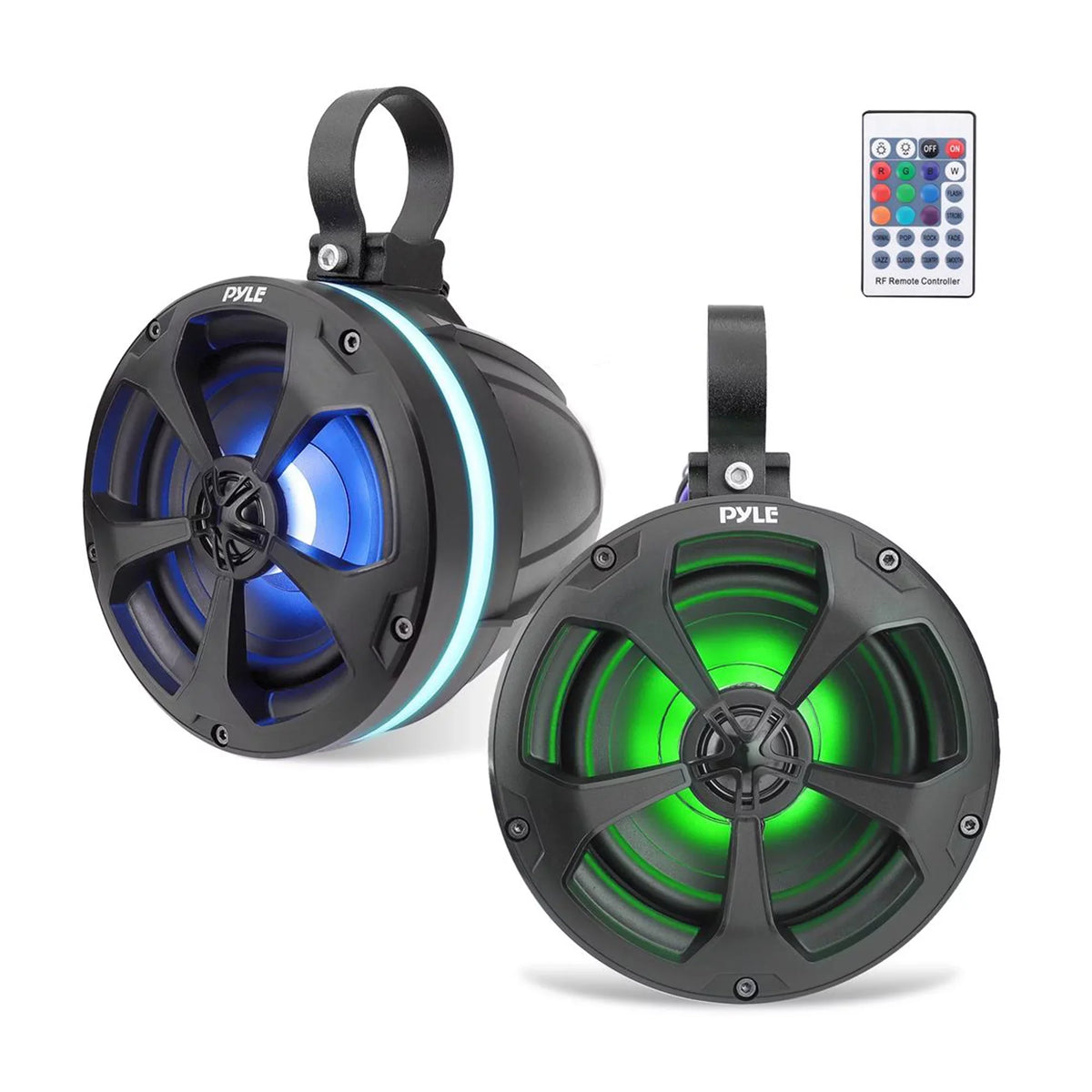 Pyle 5.25 In 1,000 Watt 2 Channel Waterproof Off Road vessel and ATV Speakers